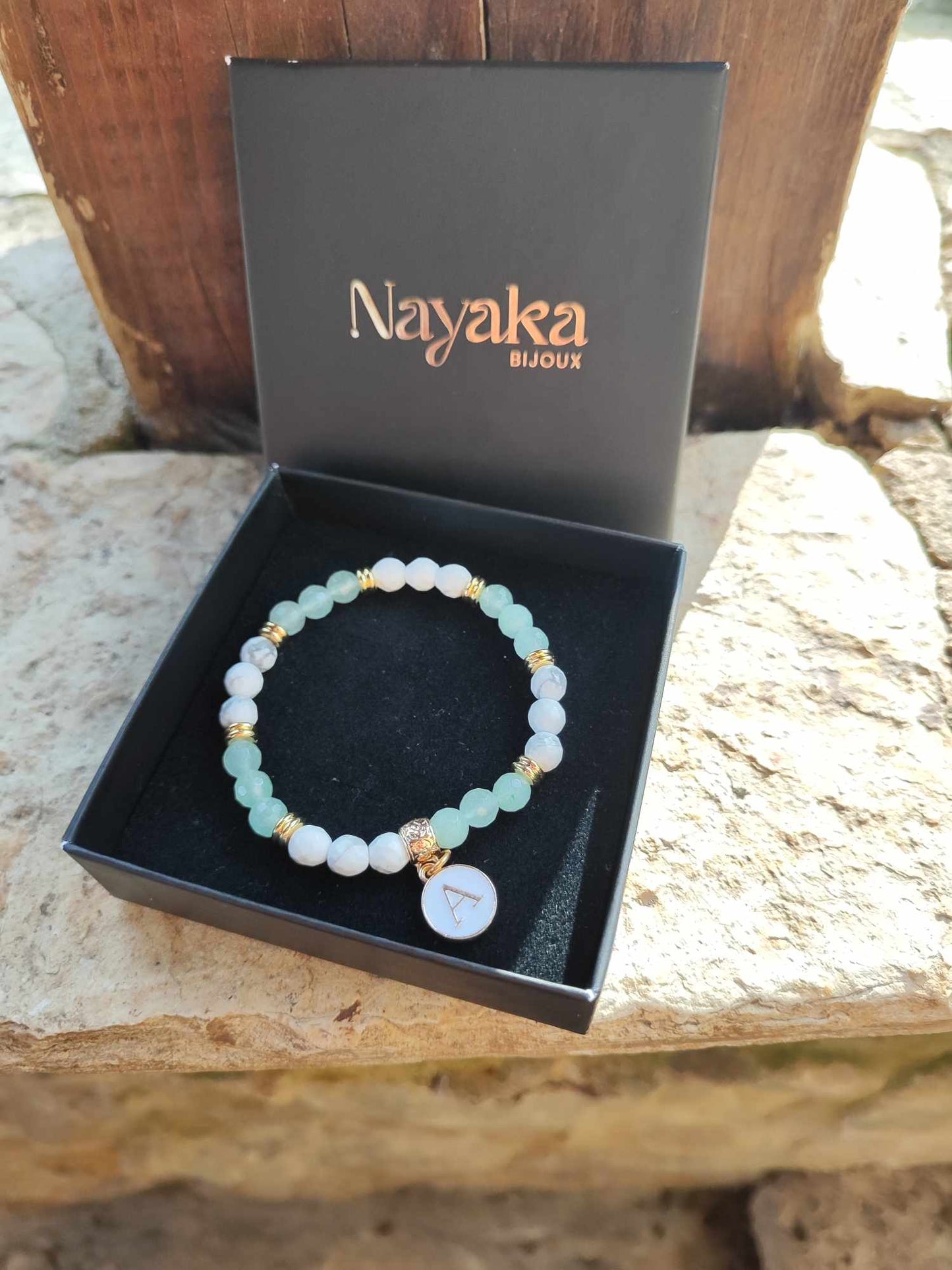Bracelet initiale prénom