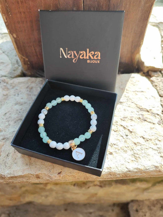 Bracelet initiale prénom